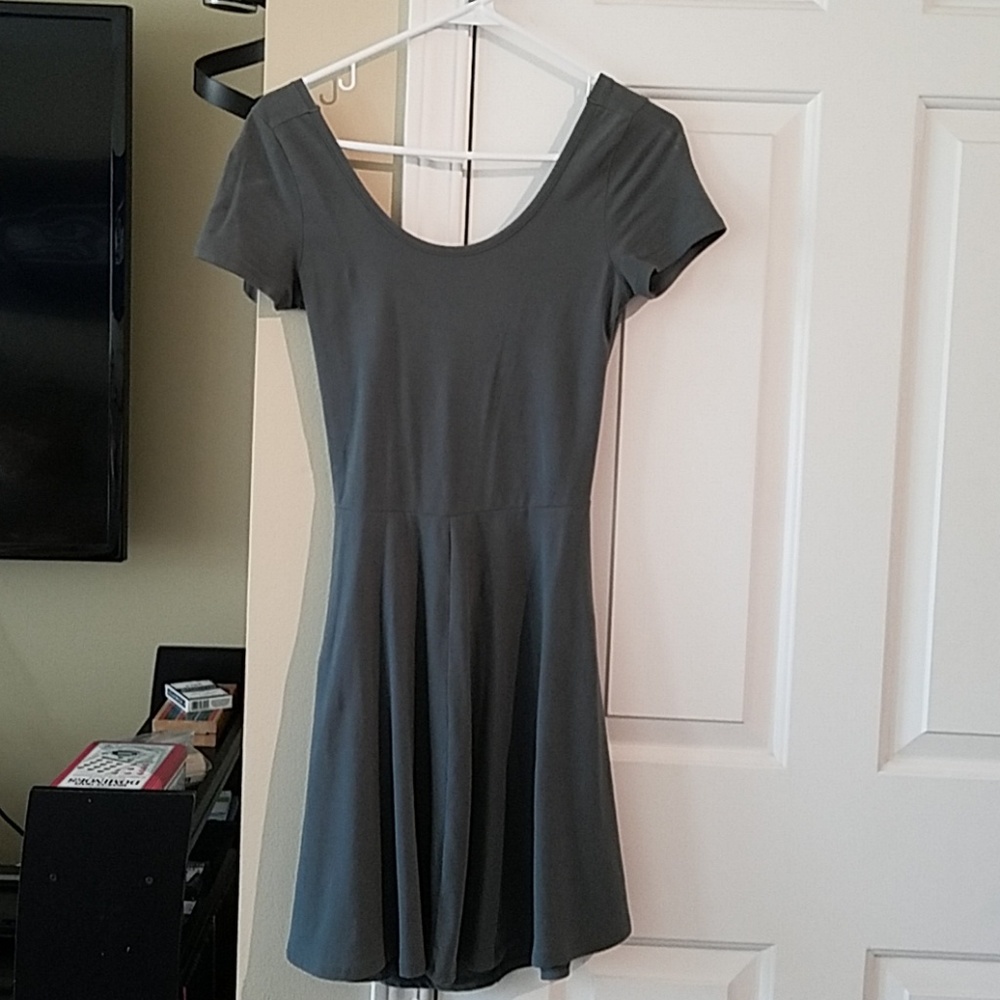 Nordstrom bp criss cross open backed dress
